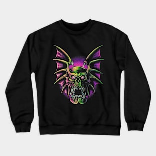 WINGED SKULL Crewneck Sweatshirt